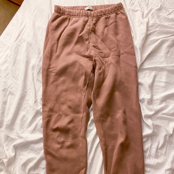 TNA Dusty Rose Sweatpants - Picture 2 of 3